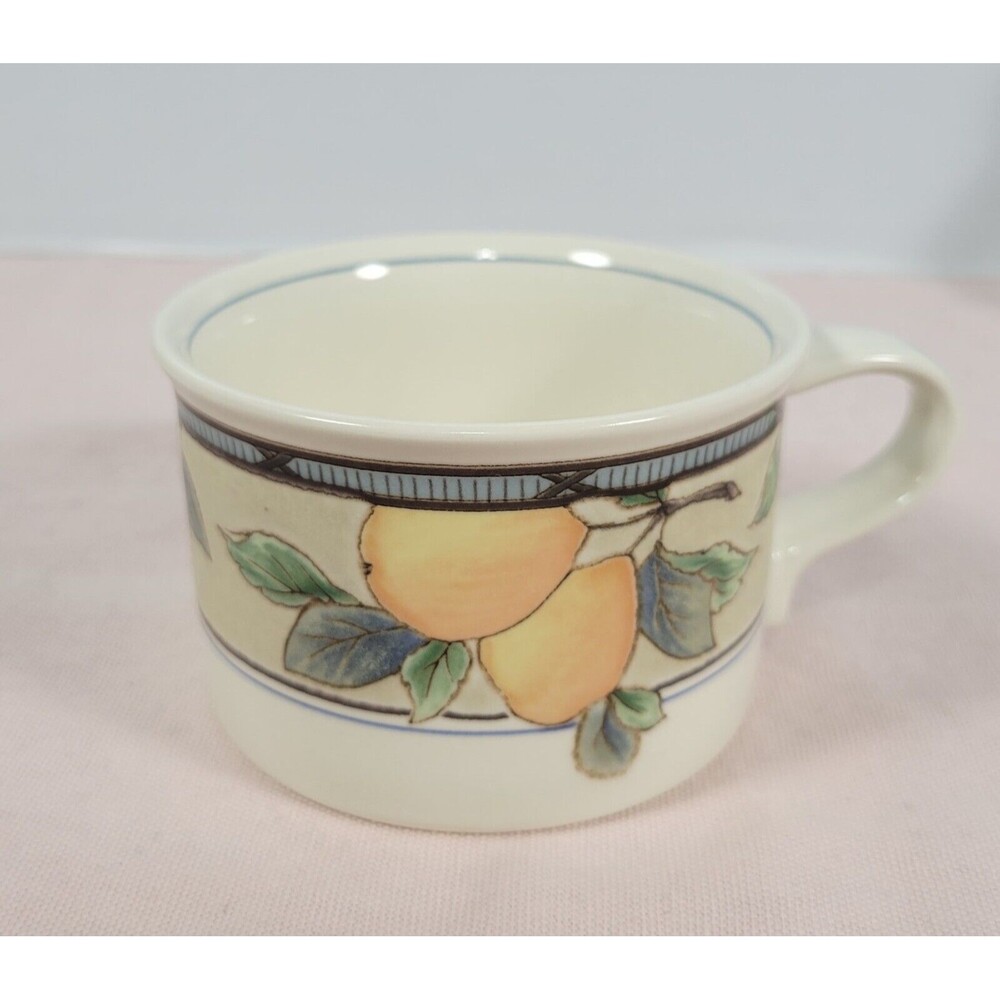 Mikasa Garden Harvest Intaglio Espresso Coffee Cup Mug Small MINT